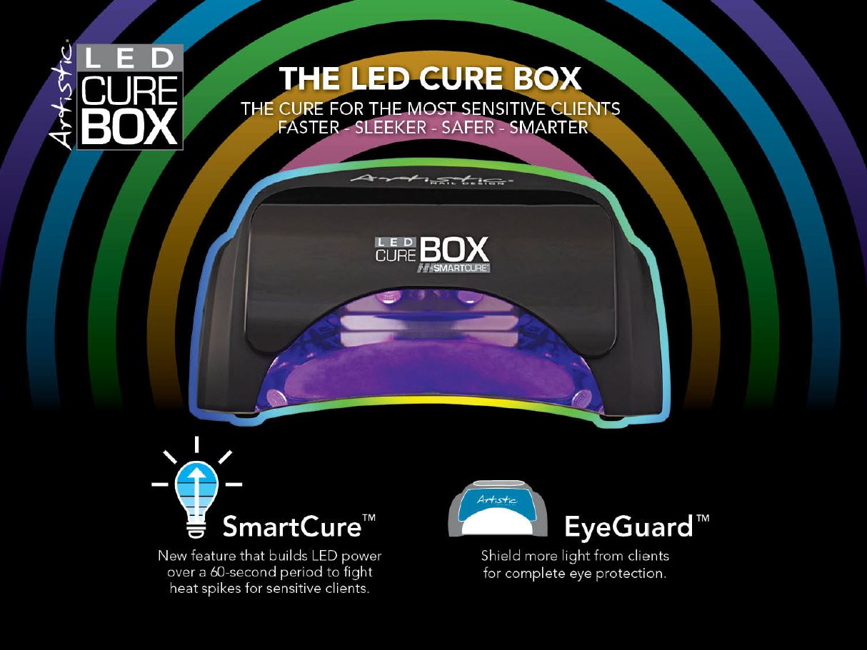 LED Cure Box Light Monaco Nail Academy