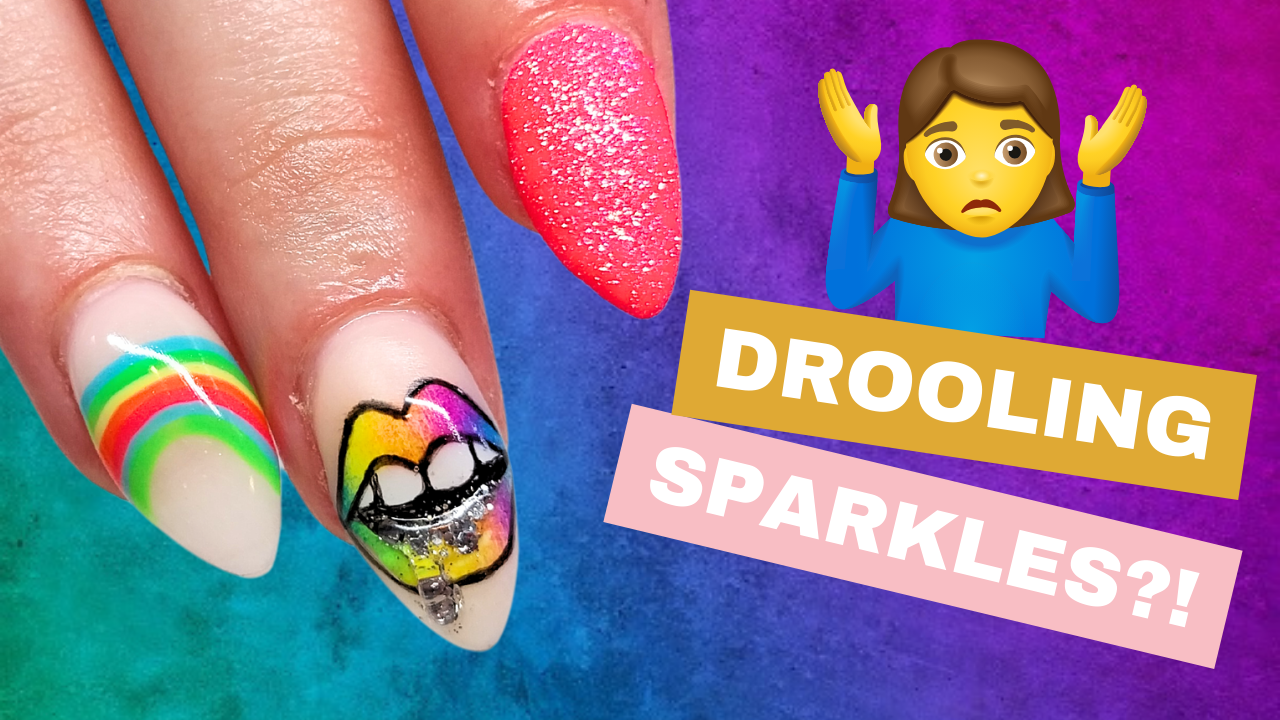 StepbyStep Nail Art Sugaring, Rainbow, & Neon Ombre Lips Full